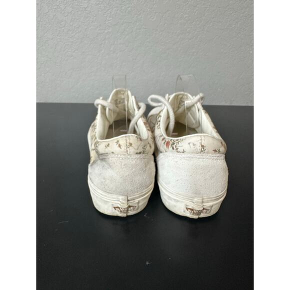 Vans Old Skool Vintage Floral Men 9.5 Women 11 Skater Sneaker Suede Skateboard - Picture 10 of 11